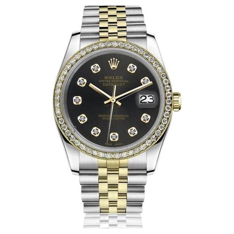 rolex oyster perpetual datejust chocolate dial|Rolex full diamond watch price.